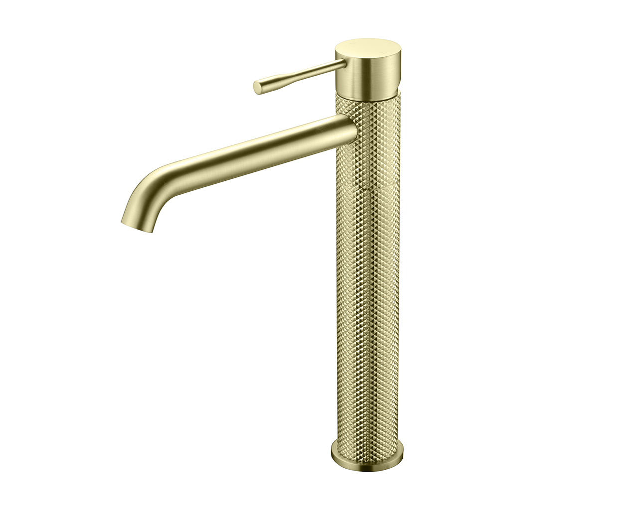 High Basin Mixer with PVD Brushed Gold 23B-301G