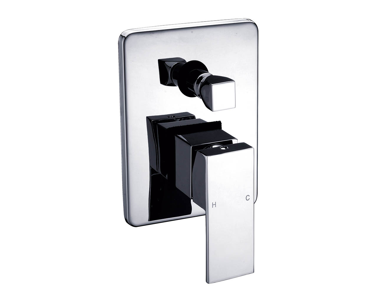 Wall-Mounted Shower Mixer with Diverter HD504D9