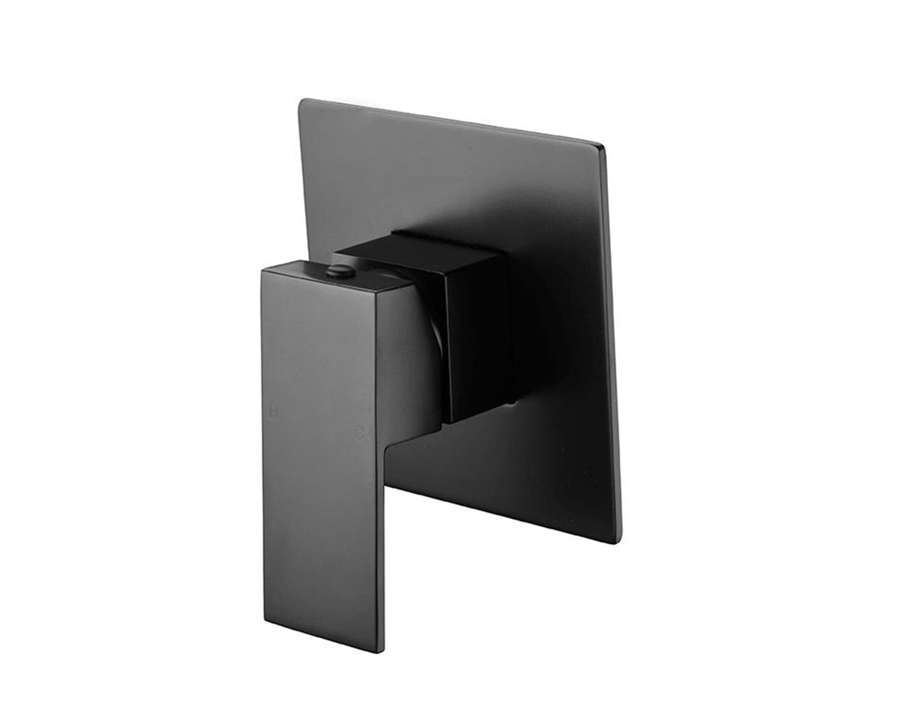 Square Design Matte Black Shower Mixer HD505D9B