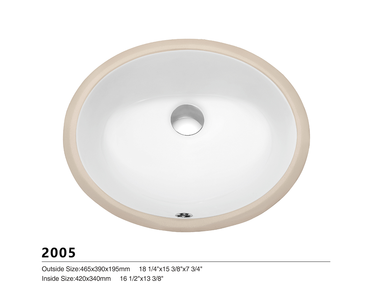 Seamless BESILI Undermount Sink for Contemporary Living 2005