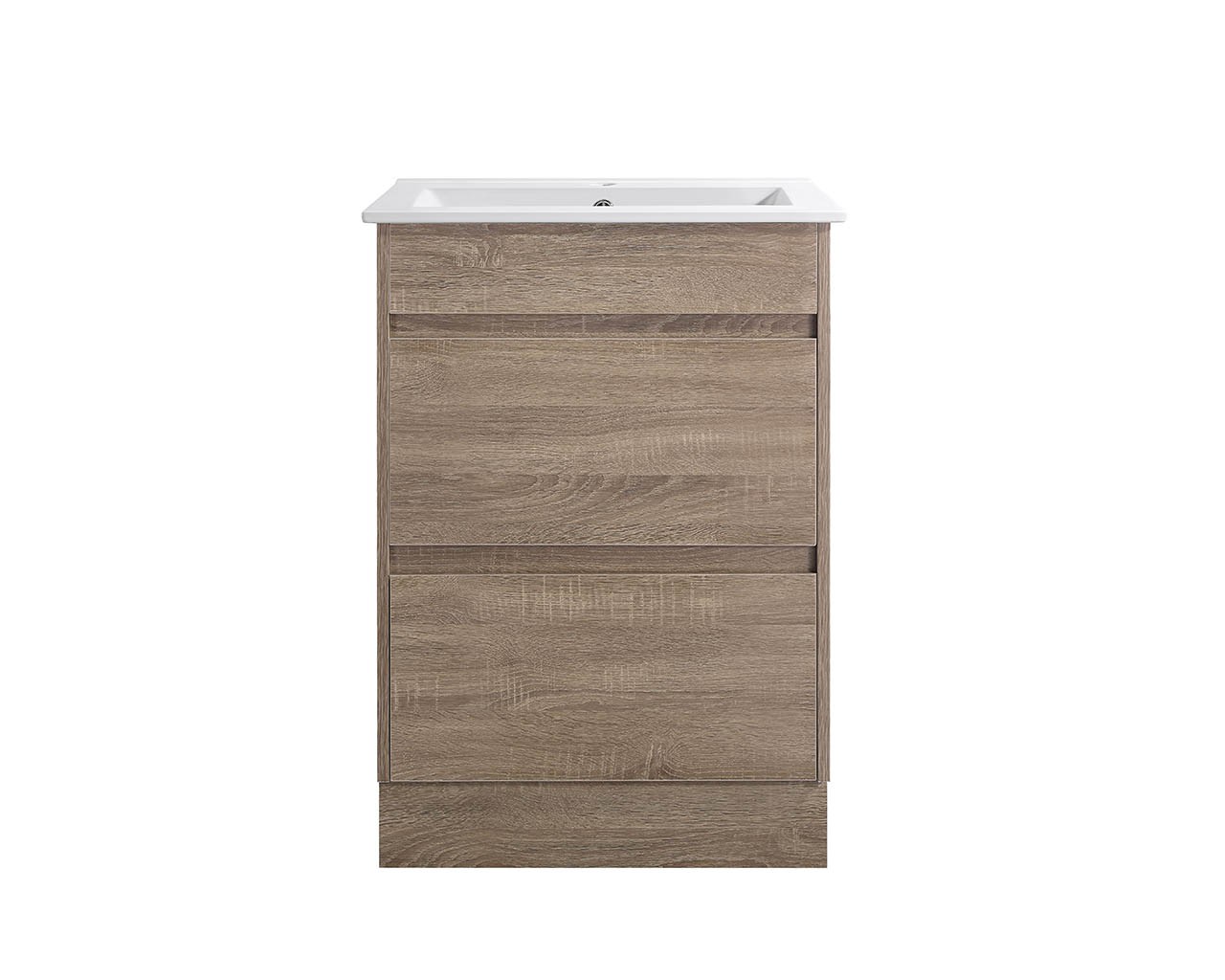 BESILI 600mm Oak Timber Bathroom Vanity SY04-60
