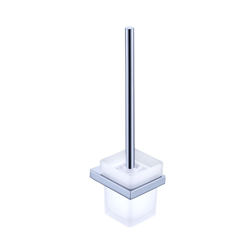 Clean and hassle-free, wall-mounted design - toilet brush holder keeps the bathroom organized  11207