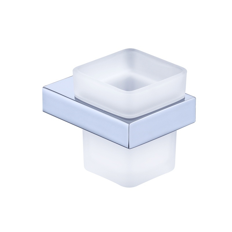Modern simple square design, bathroom accessories tumbler holder  11210