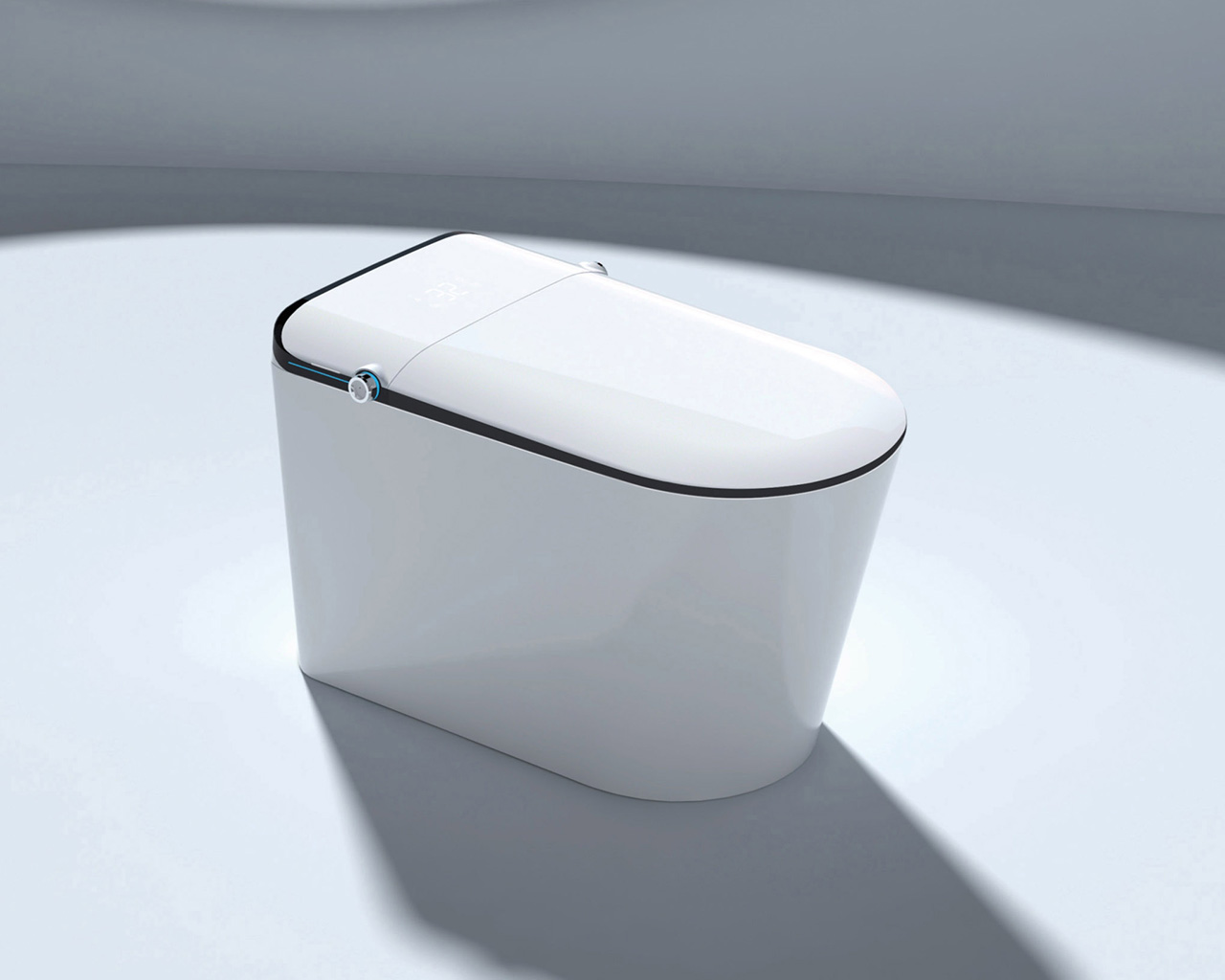 Automatic cleaning high-tech digital display intelligent ceramic toilet with fragrance system for washroom  U2