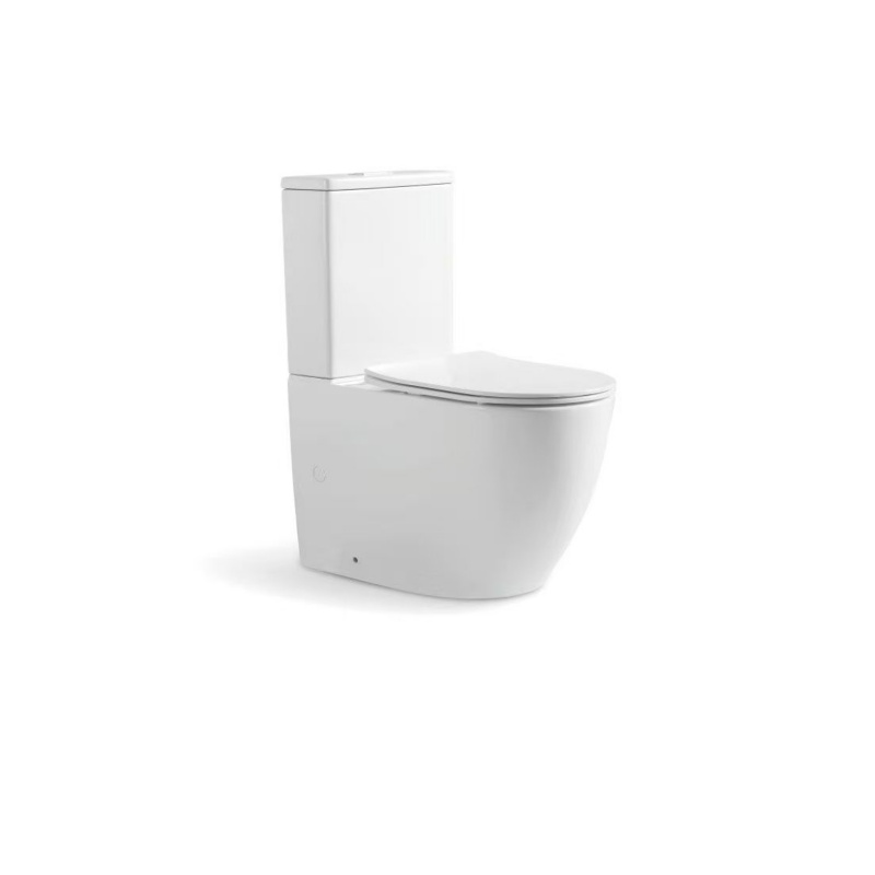 The modern minimalist style ceramic toilet set is easy to clean.2175T
