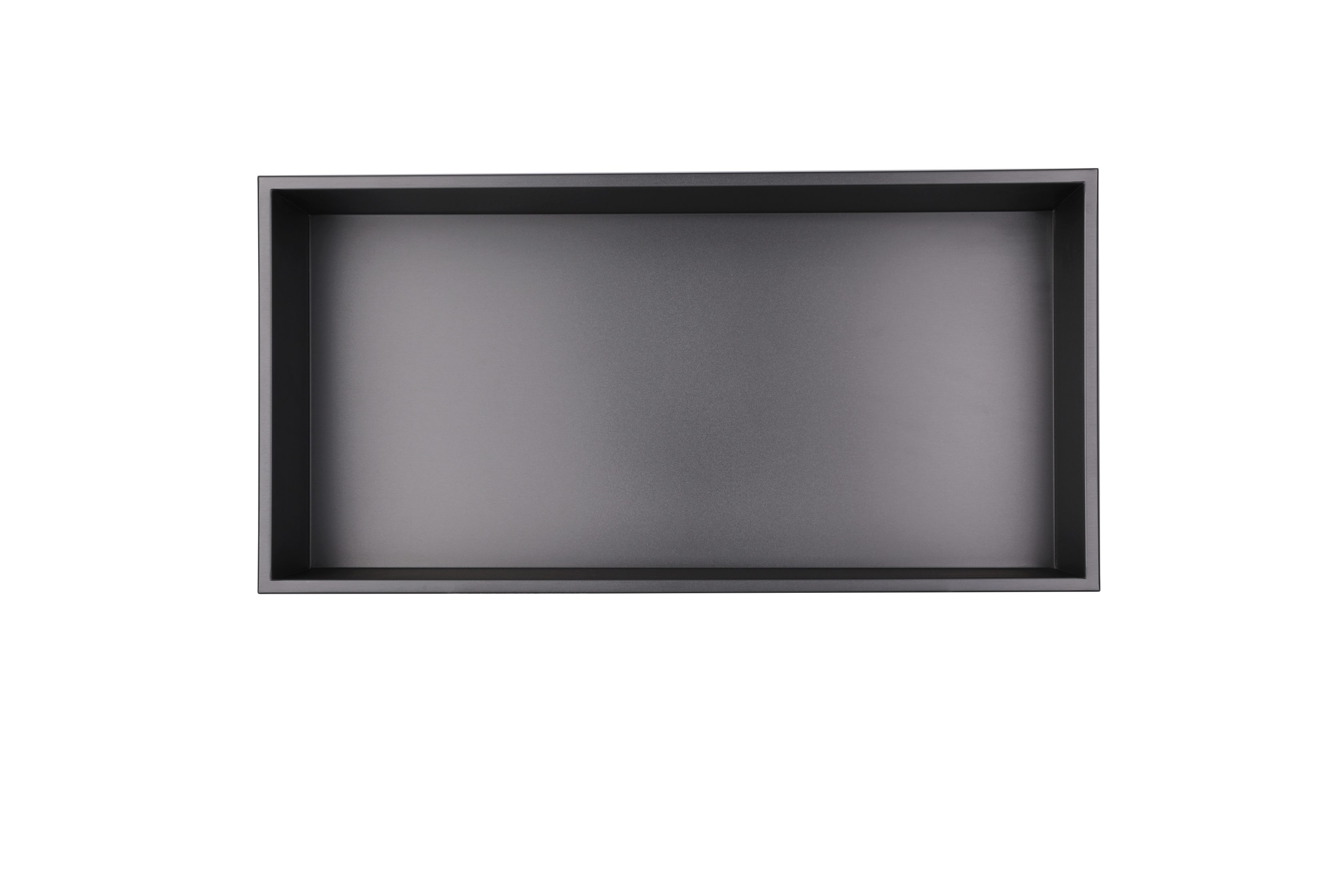 Modern Brushed Gold Rectangular Shower Niche – Recessed Bathroom Wall Shelf  6130