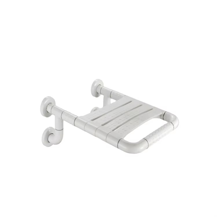 Bathroom Folding Seat with Safety Support - Suitable for the elderly and disabled  A4048